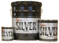 Superior Silver Transparent Flowing