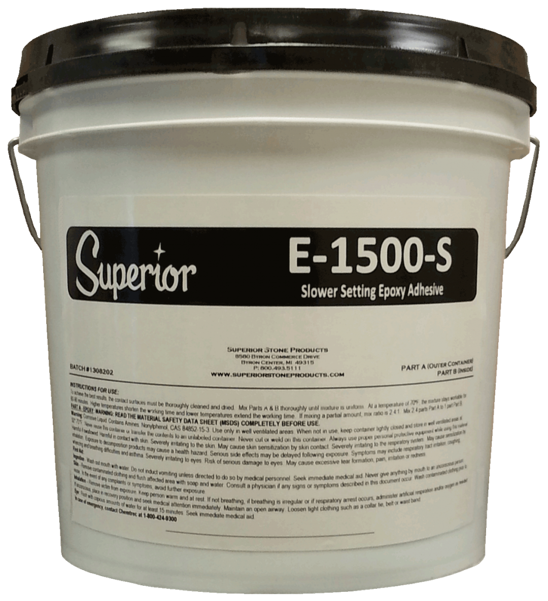 Epoxy E1500S Adhesive Superior Stone Products